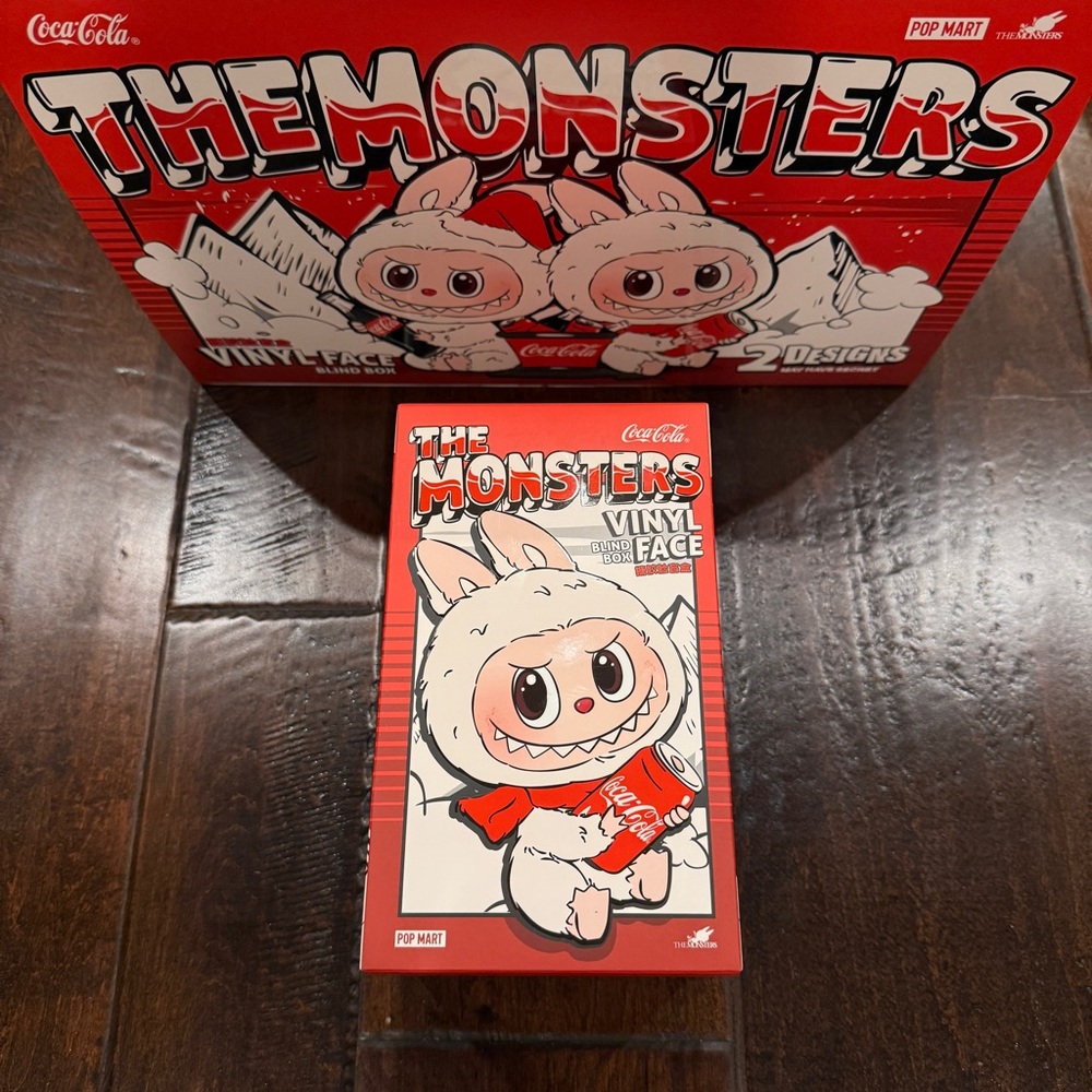 NIB POP MART The Monsters Labubu Coca-Cola Series Vinyl Face Blind Box